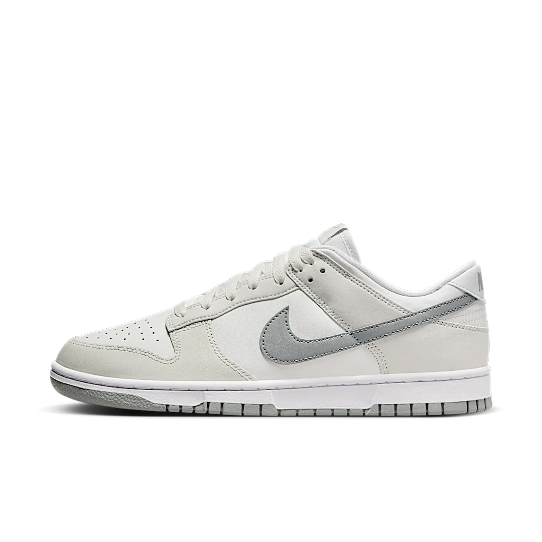 Overkicks - Nike Dunk Low Retro Summit White Light Smoke Grey (DV0831-106) - vista lateral
