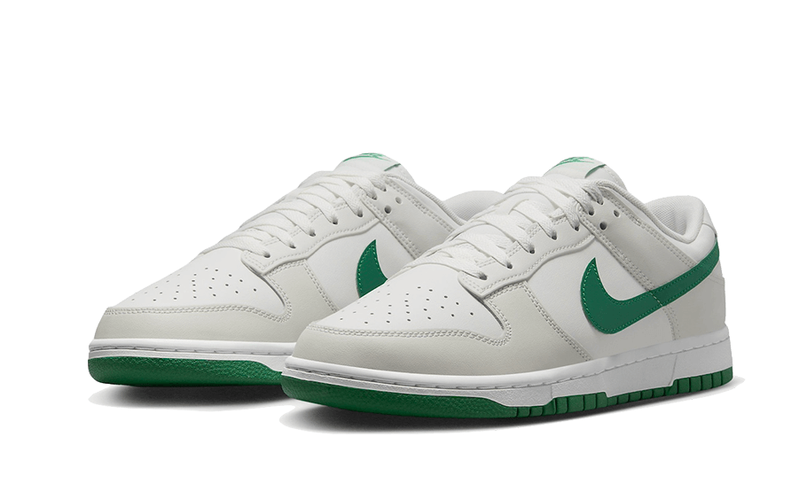 Overkicks - Nike Dunk Low Retro Summit White Malachite (DV0831-107) - vista trasera