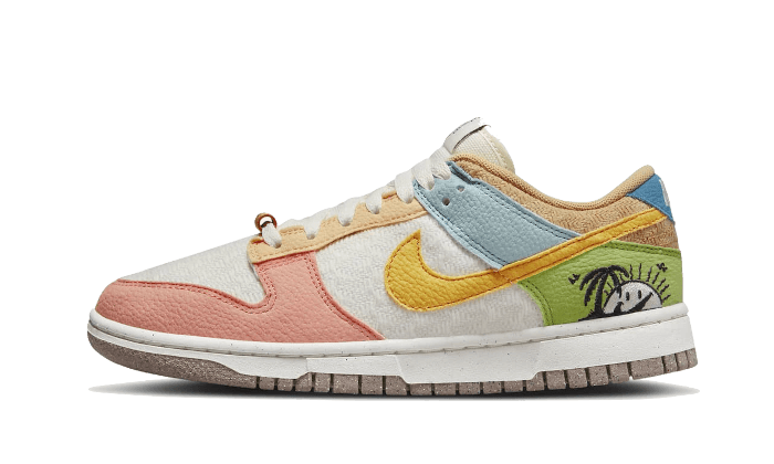 Overkicks - Nike Dunk Low Retro Sun Club Multi (DQ0265-100) - vista lateral