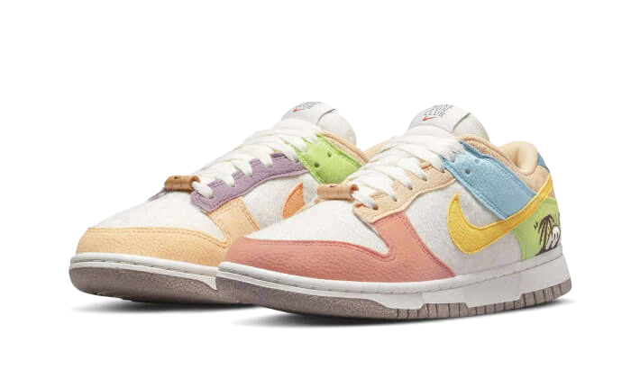 Overkicks - Nike Dunk Low Retro Sun Club Multi (DQ0265-100) - vista trasera