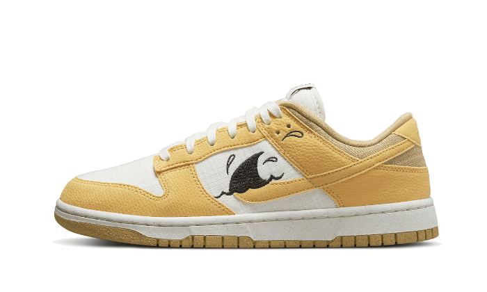 Overkicks - Nike Dunk Low Retro Sun Club Wheat Grass Orange (DV1681-100) - vista lateral