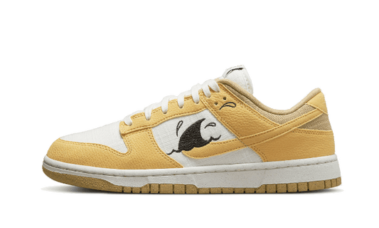 Overkicks - Nike Dunk Low Retro Sun Club Wheat Grass Orange (DV1681-100) - vista lateral