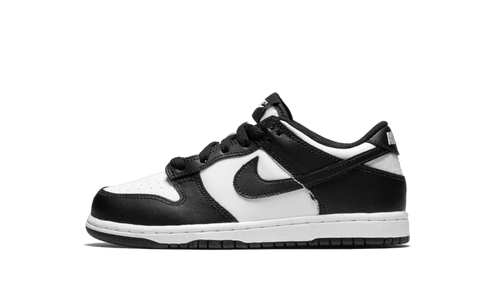 Overkicks - Nike Dunk Low Retro White Black Panda (PS) (CW1588-100) - vista lateral
