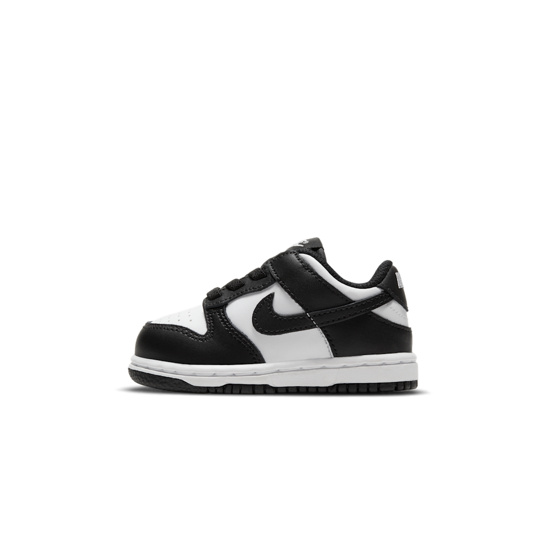 Overkicks - Nike Dunk Low Retro White Black Panda (TD) (CW1589-100) - vista lateral