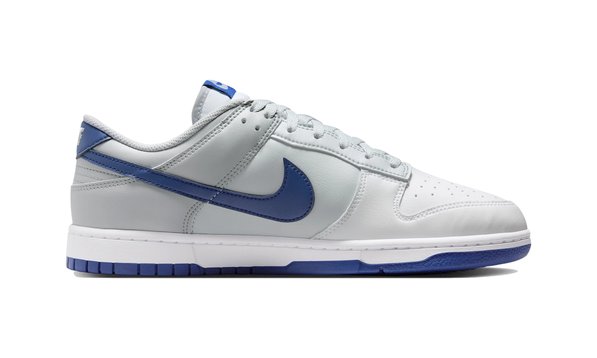 Overkicks - Nike Dunk Low Retro White Deep Royal Wolf Grey (HF5441-118) - detalle suela