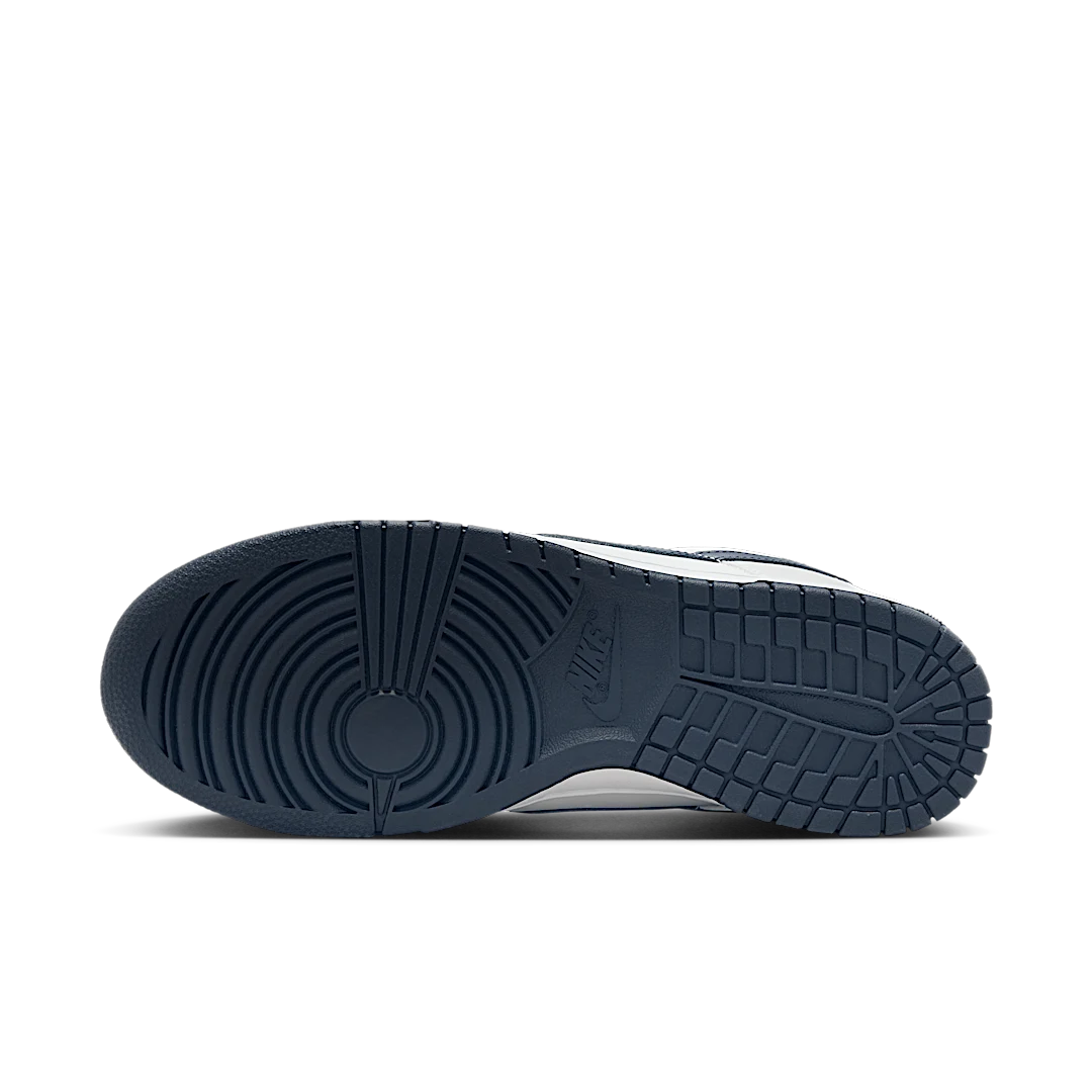 Overkicks - Nike Dunk Low Retro White Midnight Navy (DV0831-111) - detalle suela