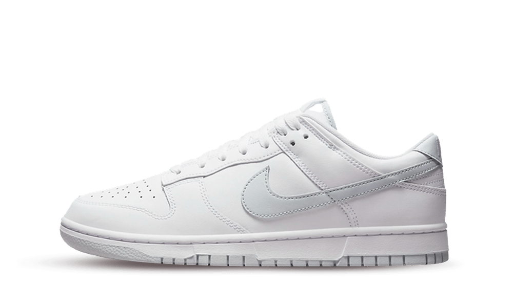 Overkicks - Nike Dunk Low Retro White Pure Platinum (DV0831-101) - vista lateral