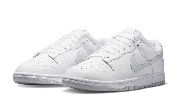 Overkicks - Nike Dunk Low Retro White Pure Platinum (DV0831-101) - vista trasera
