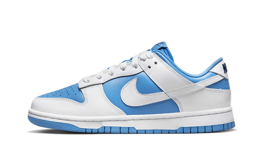 Overkicks - Nike Dunk Low Reverse UNC (DJ9955-101) - vista lateral