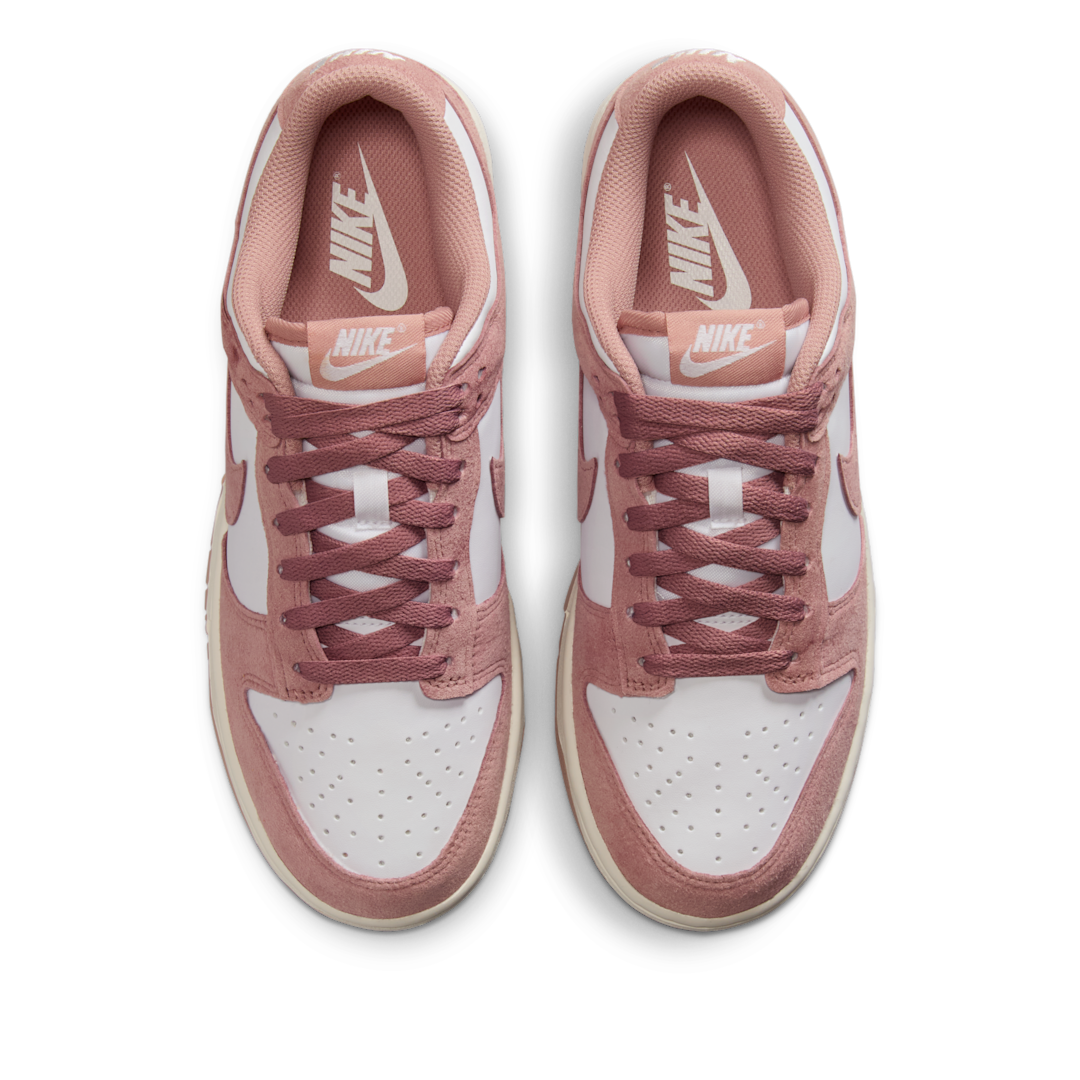 Overkicks - Nike Dunk Low Rose Whisper Gold Mini Swoosh (IB4417-102) - par completo