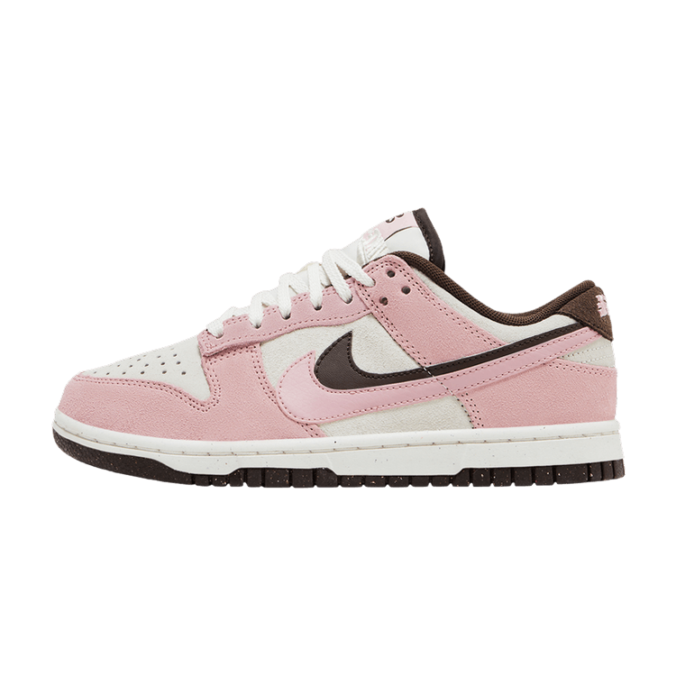 Overkicks - Nike Dunk Low SE Double Swoosh Pink Glaze (Women's) (HV1799-161) - vista lateral