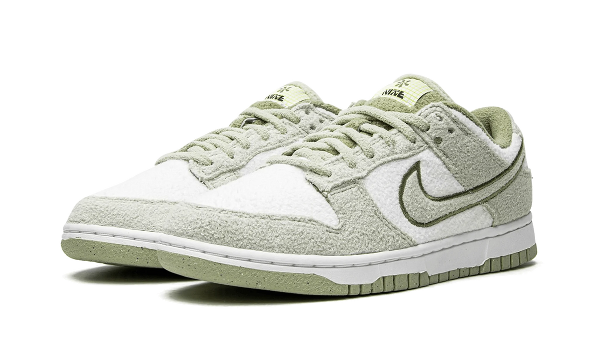 Overkicks - Nike Dunk Low SE Fleece Pack Honeydew (DQ7579-300) - vista trasera