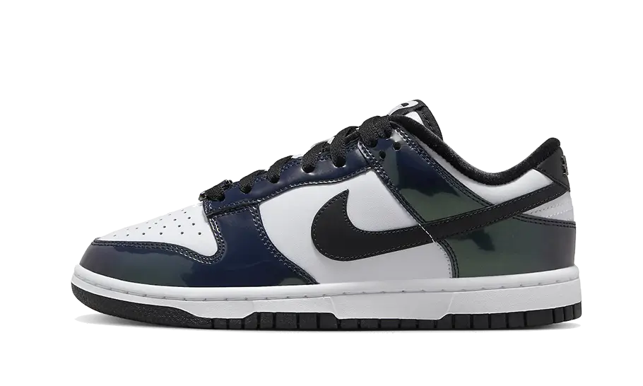 Overkicks - Nike Dunk Low SE Just Do It Iridescent (FQ8143-001) - vista lateral