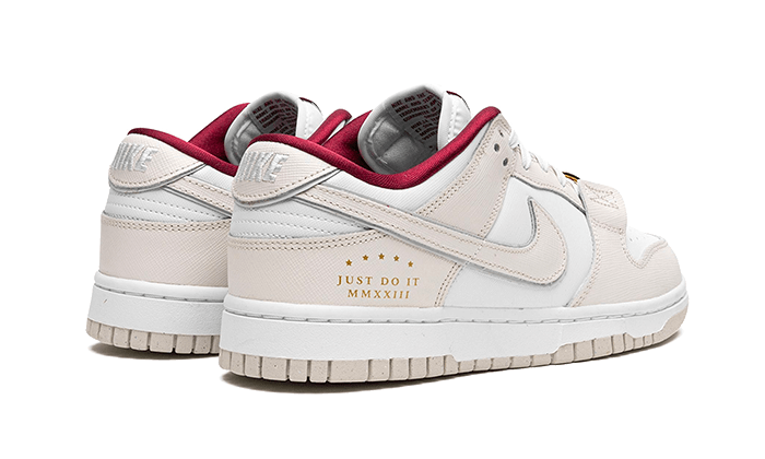 Overkicks - Nike Dunk Low SE Just Do It White Phantom (DV1160-100) - par completo