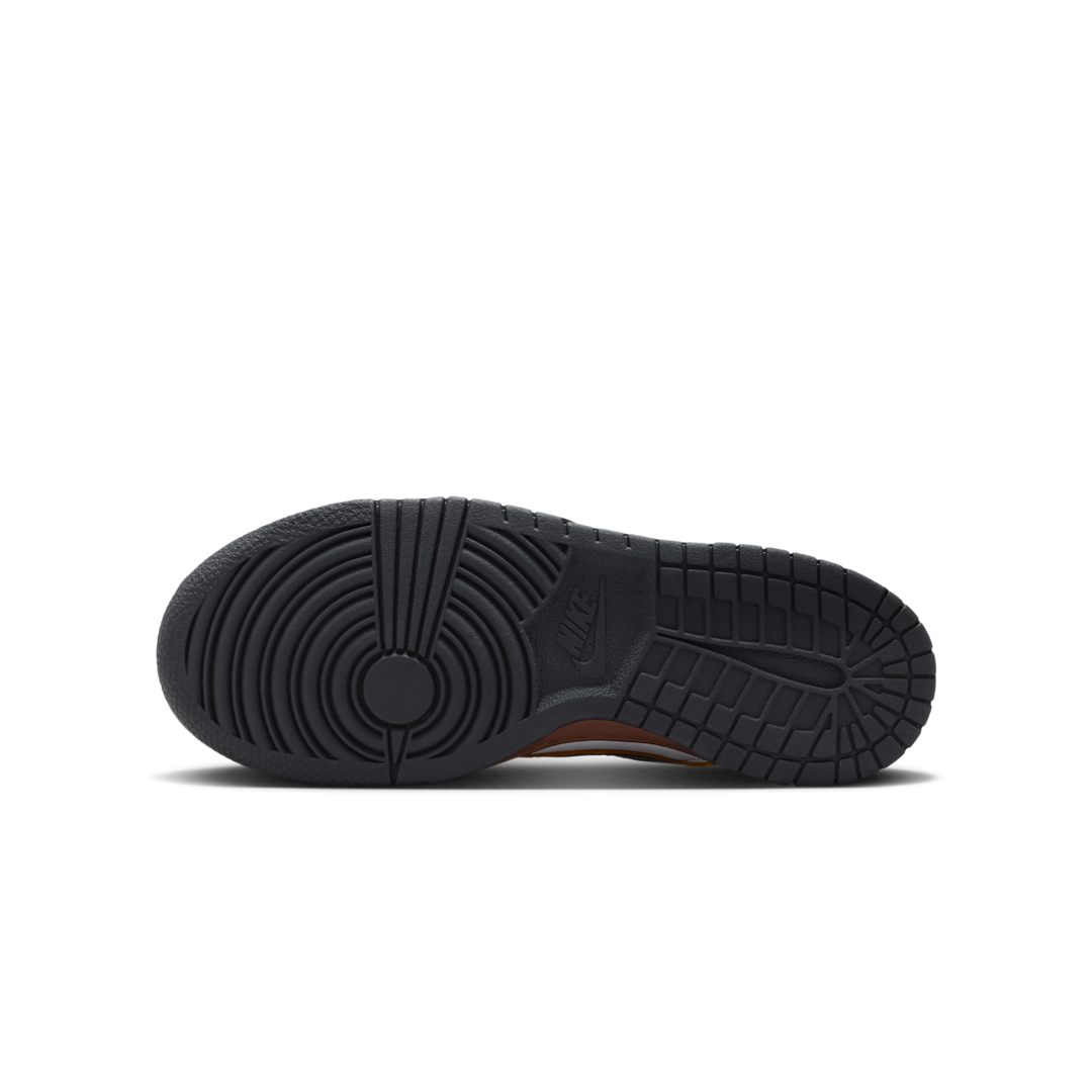 Overkicks - Nike Dunk Low SE Panda-Monium White Black Fauna Brown (GS) (HQ9294-100) - imagen 4