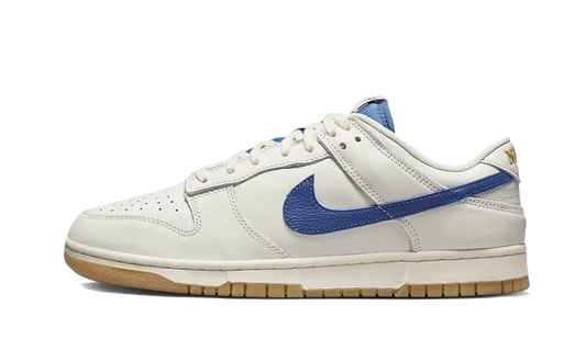 Overkicks - Nike Dunk Low SE Sail Dark Marina Blue (DX3198-133) - vista lateral