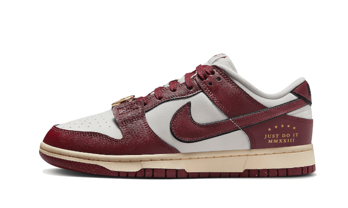 Overkicks - Nike Dunk Low SE Sisterhood Sail Team Red (DV1160-101) - vista lateral