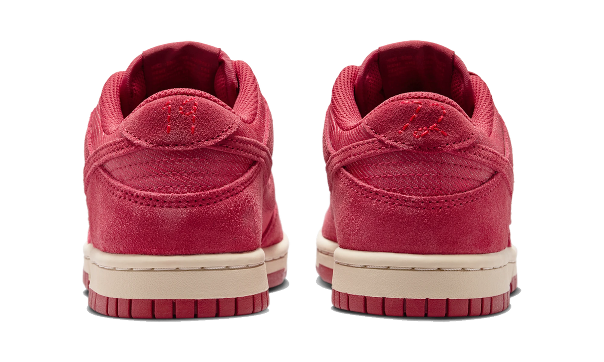 Overkicks - Nike Dunk Low SE Team Crimson (IB5691-600) - detalle talón