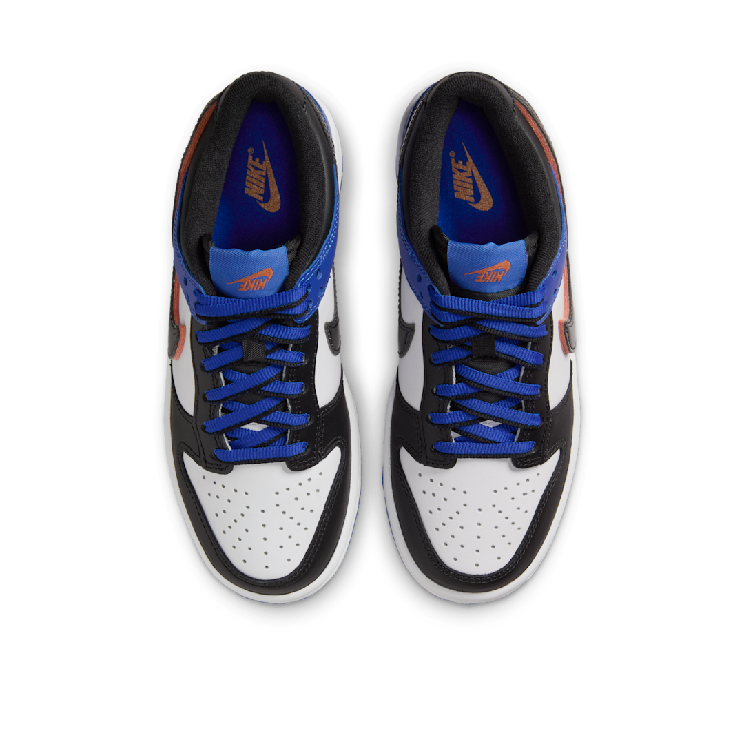 Overkicks - Nike Dunk Low SE White Racer Blue (HF0970-100) - par completo