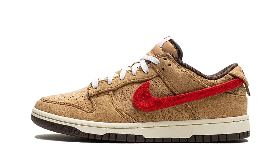 Overkicks - Nike Dunk Low SP CLOT Cork (FN0317-121) - vista lateral