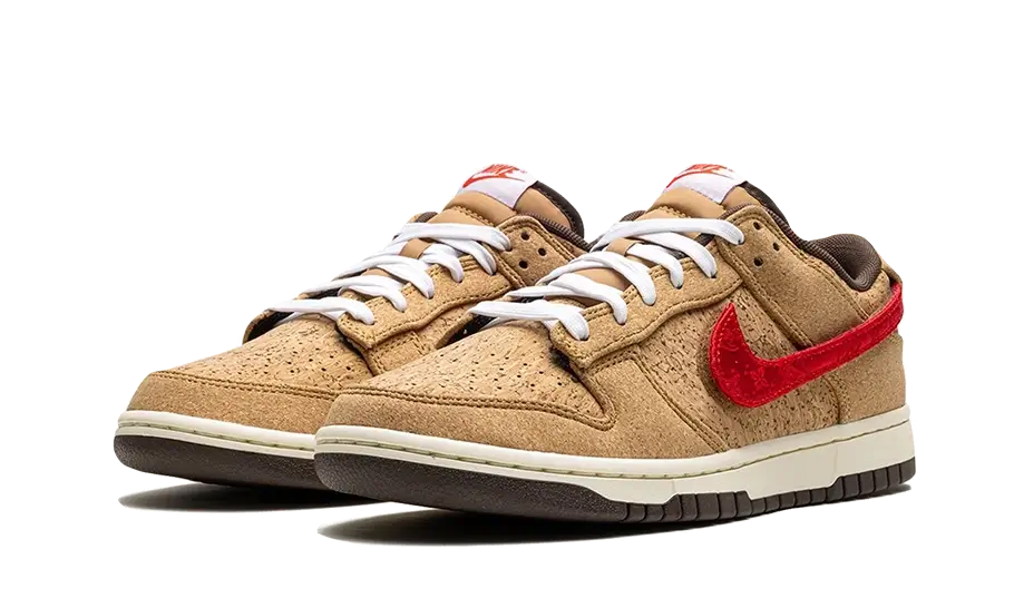 Overkicks - Nike Dunk Low SP CLOT Cork (FN0317-121) - vista trasera