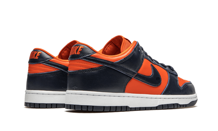 Overkicks - Nike Dunk Low SP Champ Colors University Orange Marine (2020) (CU1727-800) - par completo