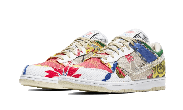 Overkicks - Nike Dunk Low SP City Market (DA6125-900) - vista trasera