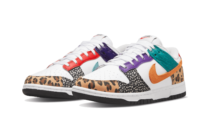 Overkicks - Nike Dunk Low Safari Mix (DN3866-100) - vista trasera