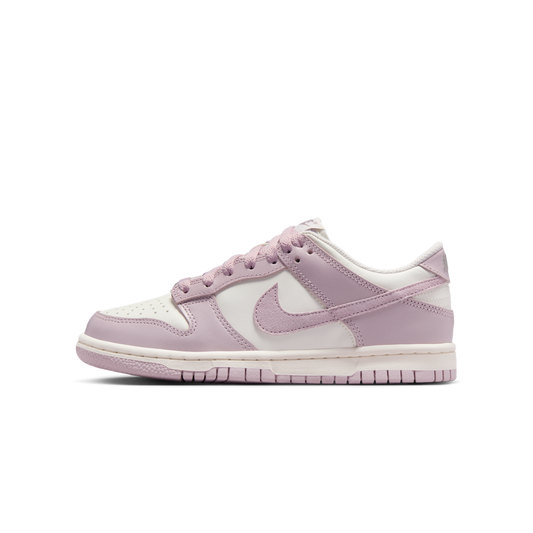 Overkicks - Nike Dunk Low Sail Enigma Stone Particle Rose (FB9109-122) - vista lateral