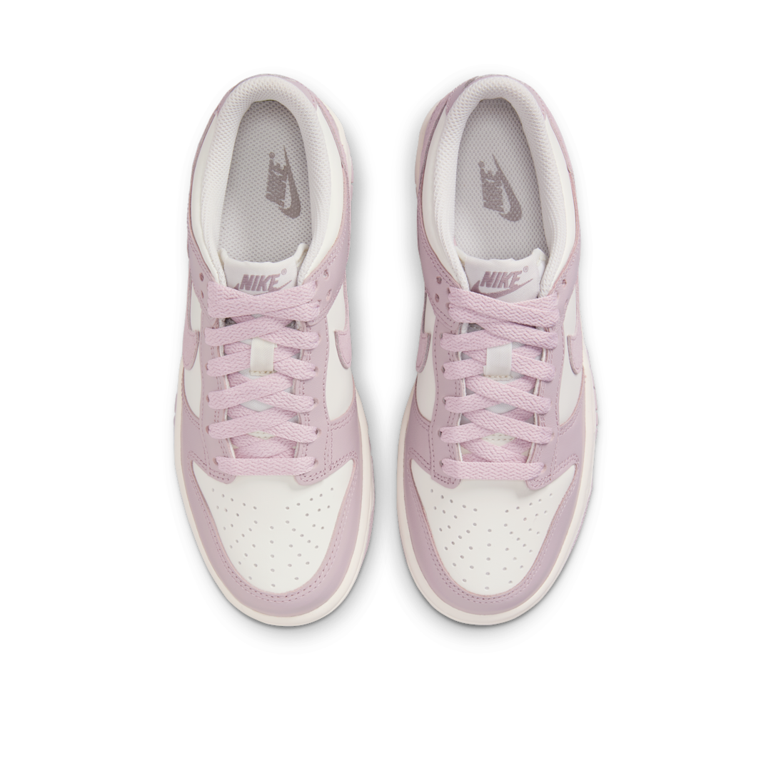 Overkicks - Nike Dunk Low Sail Enigma Stone Particle Rose (FB9109-122) - par completo