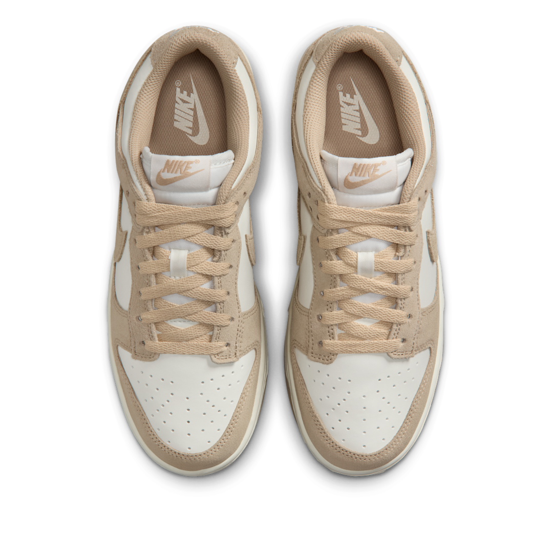 Overkicks - Nike Dunk Low Sail Metallic Gold Linen (IO4244-101) - par completo