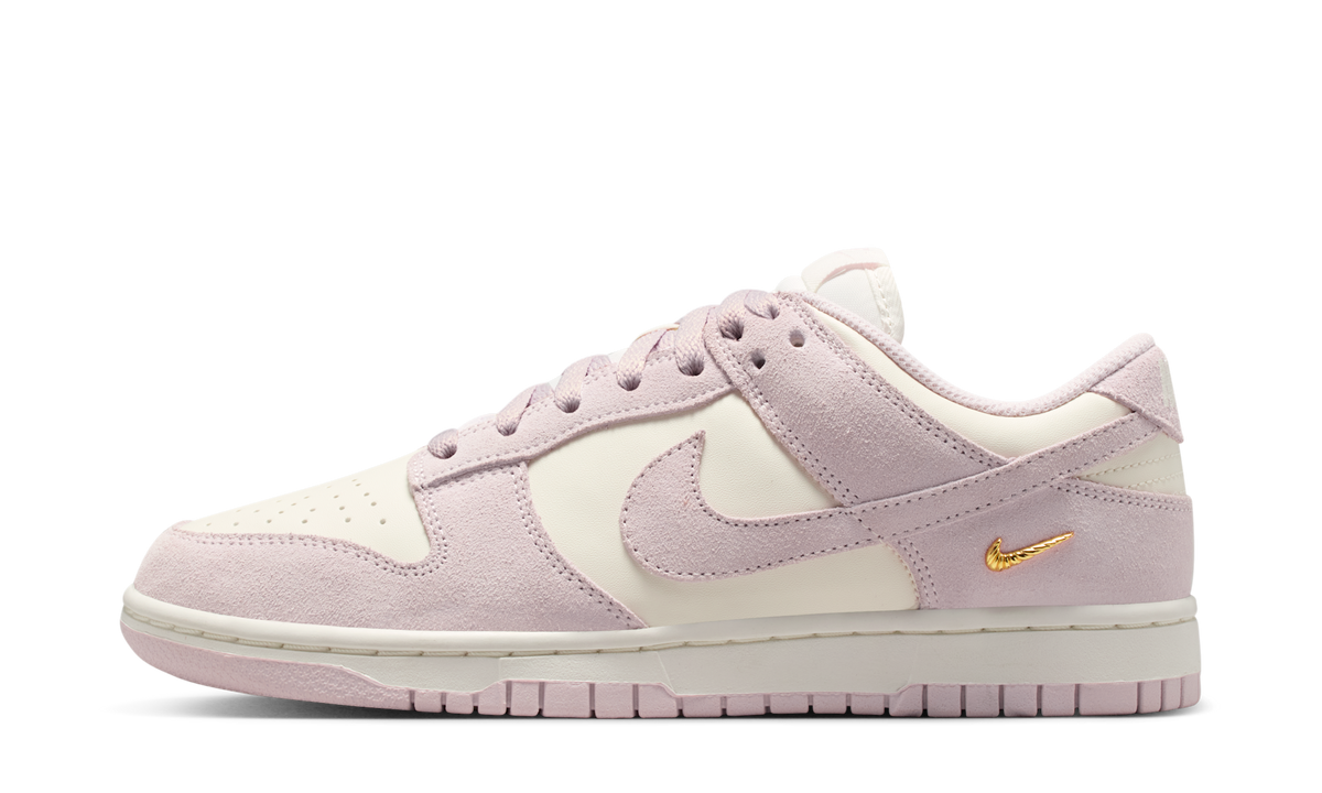 Overkicks - Nike Dunk Low Sail Pearl Pink (IO4244-100) - vista lateral