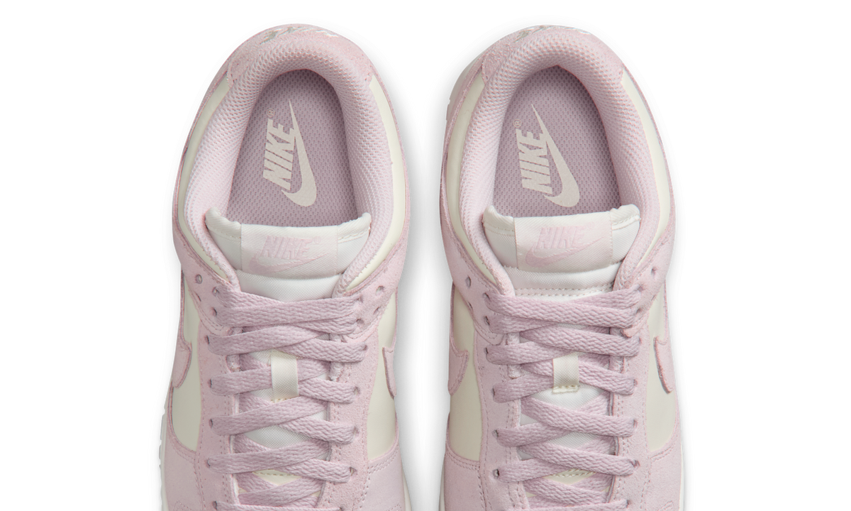Overkicks - Nike Dunk Low Sail Pearl Pink (IO4244-100) - vista superior