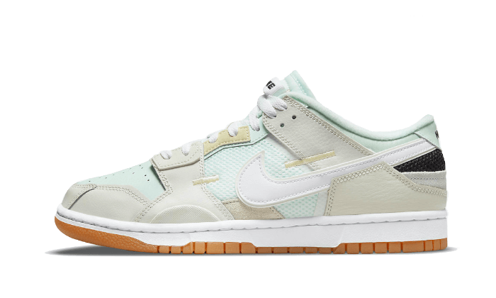 Overkicks - Nike Dunk Low Scrap Sea Glass (DB0500-100) - vista lateral