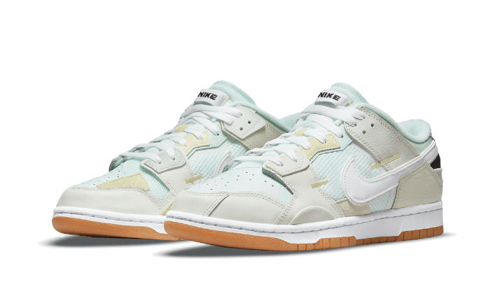 Overkicks - Nike Dunk Low Scrap Sea Glass (DB0500-100) - vista trasera