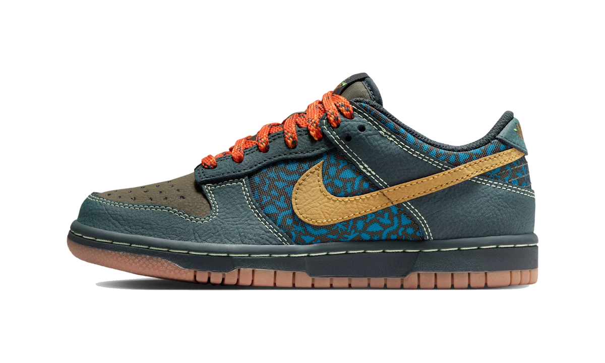 Overkicks - Nike Dunk Low Seaweed Ochre Khaki (IH4042-364) - vista lateral