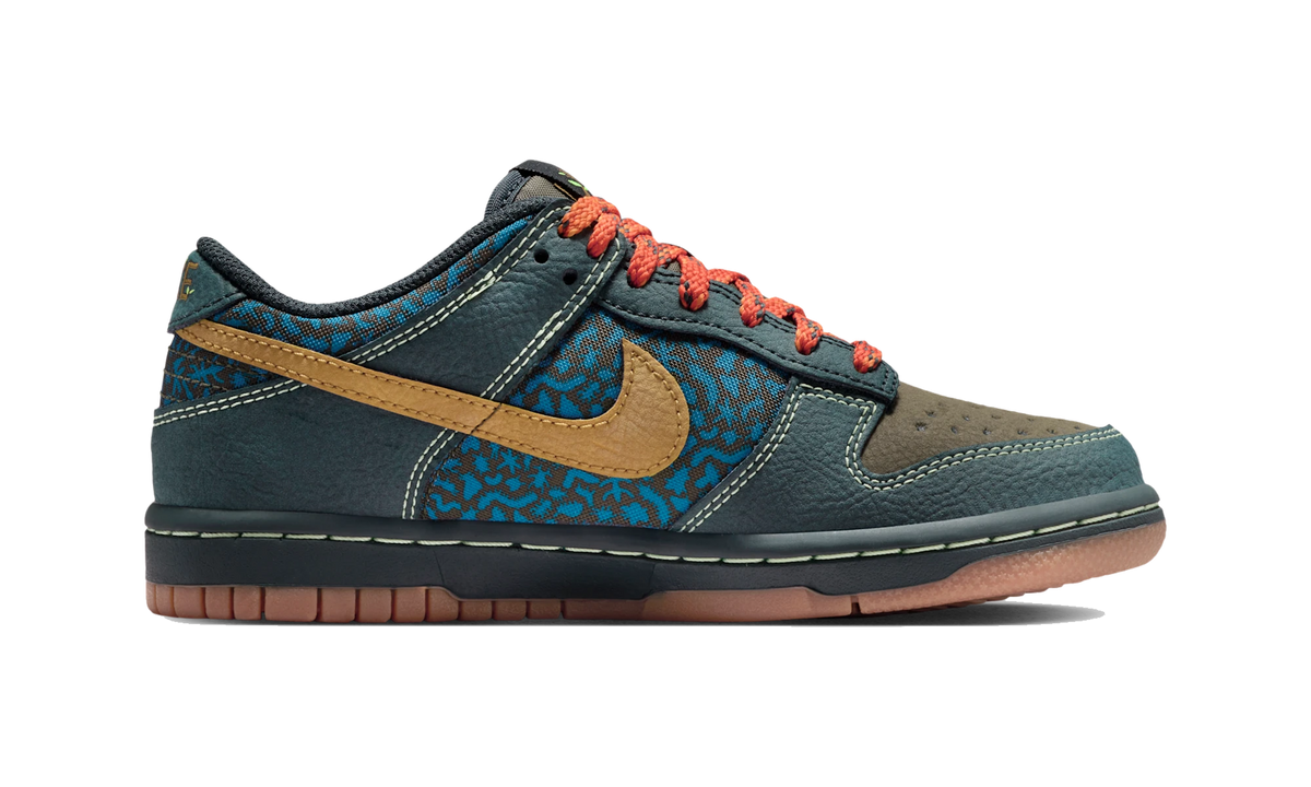 Overkicks - Nike Dunk Low Seaweed Ochre Khaki (IH4042-364) - detalle suela