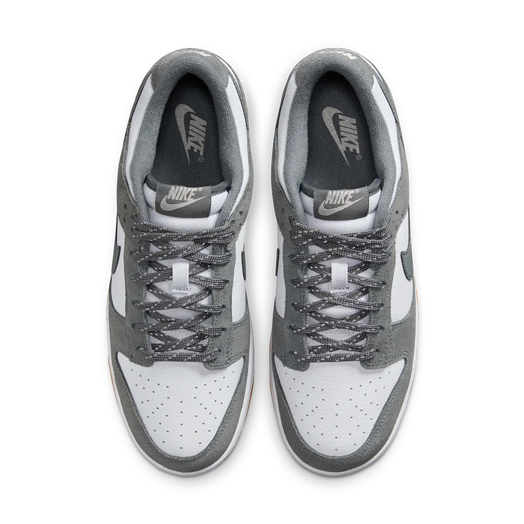 Overkicks - Nike Dunk Low Smoke Grey Gum 3M Swoosh (FV0389-100) - par completo