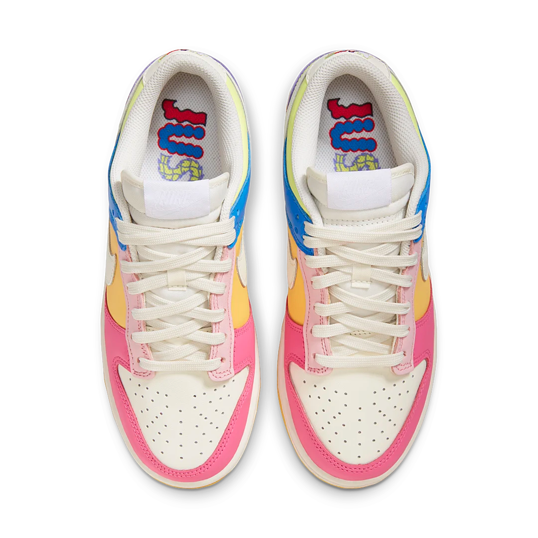 Overkicks - Nike Dunk Low Solar Flare Multi-Color (FD9923-111) - par completo