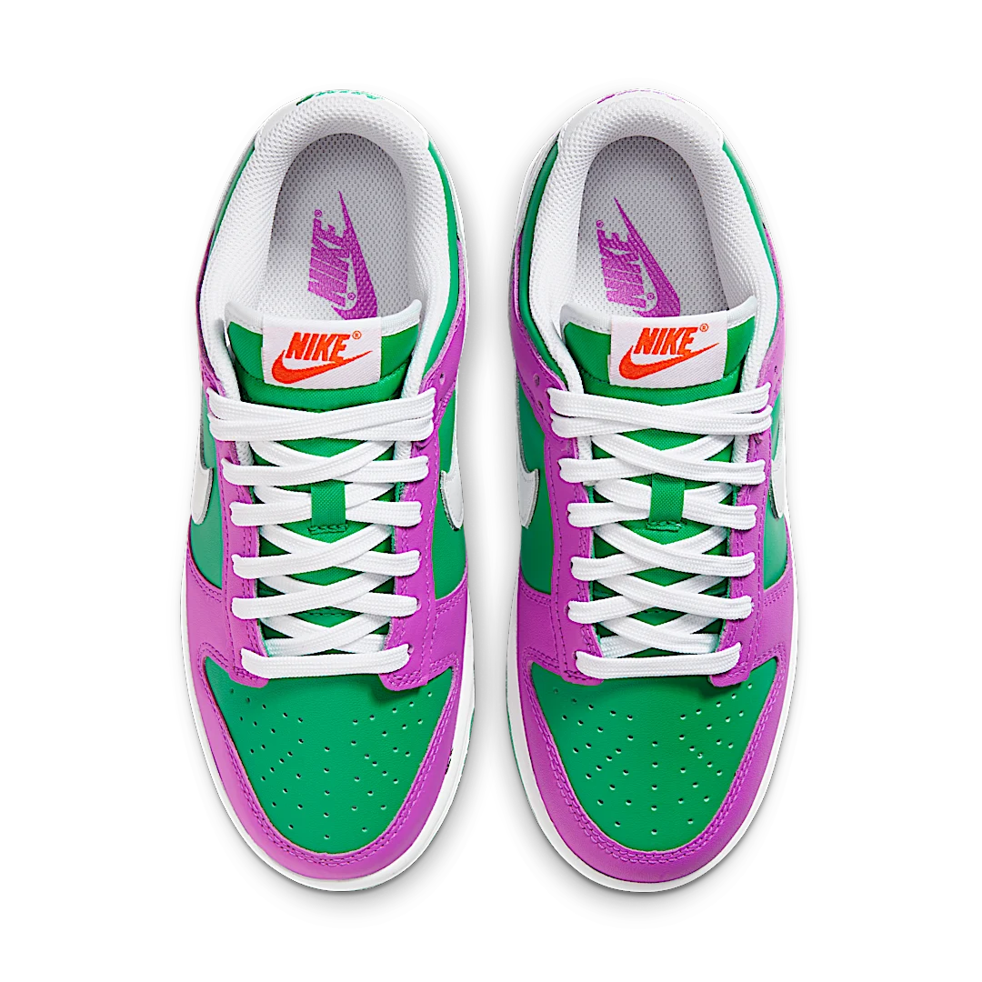 Overkicks - Nike Dunk Low Stadium Green Fuchsia (FD9924-311) - par completo