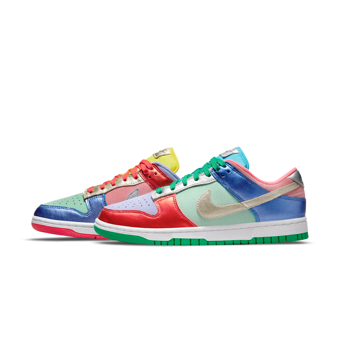 Overkicks - Nike Dunk Low Sunset Pulse (DN0855-600) - vista lateral
