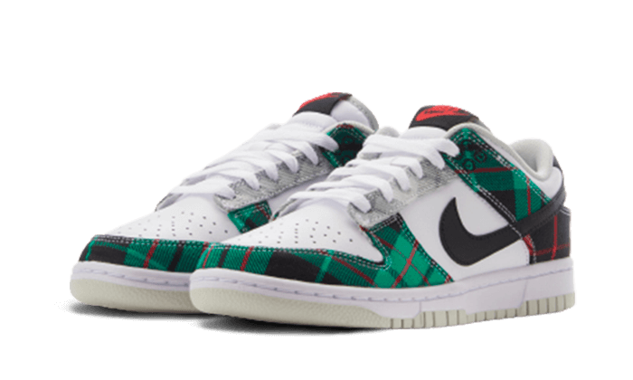 Overkicks - Nike Dunk Low Tartan Plaid (DV0827-100) - vista trasera
