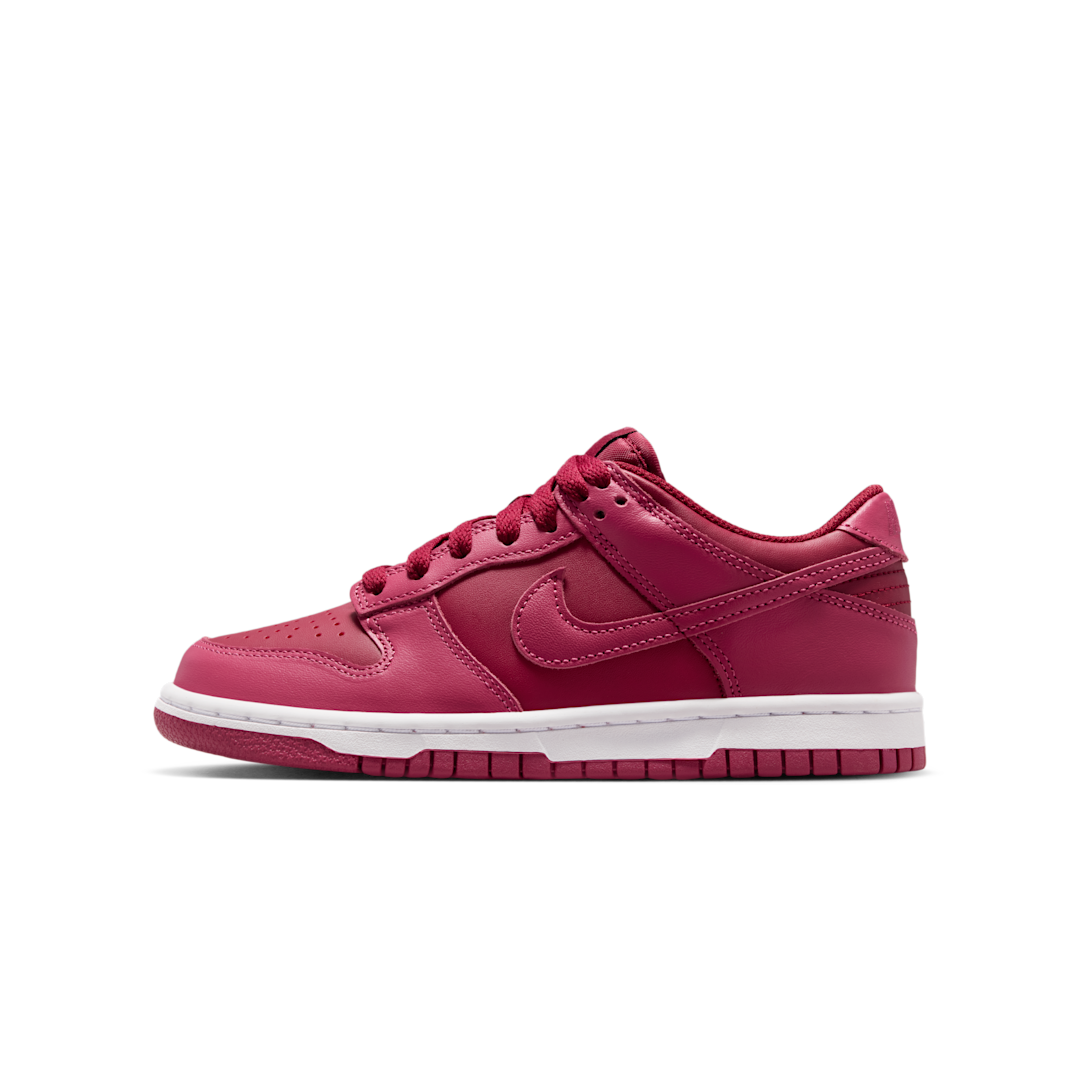 Overkicks - Nike Dunk Low Team Red Sweet Beet (GS) (FB9109-602) - vista lateral