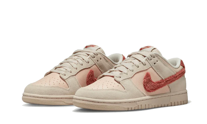 Overkicks - Nike Dunk Low Terry Swoosh (DZ4706-200) - vista trasera