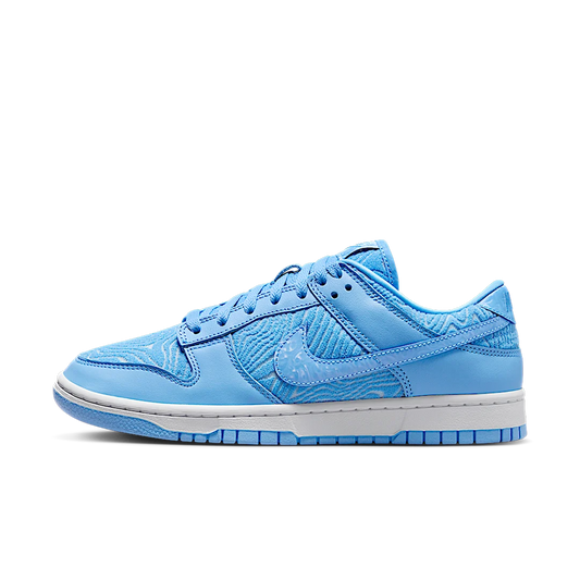 Overkicks - Nike Dunk Low Topography University Blue (FN6834-412) - vista lateral