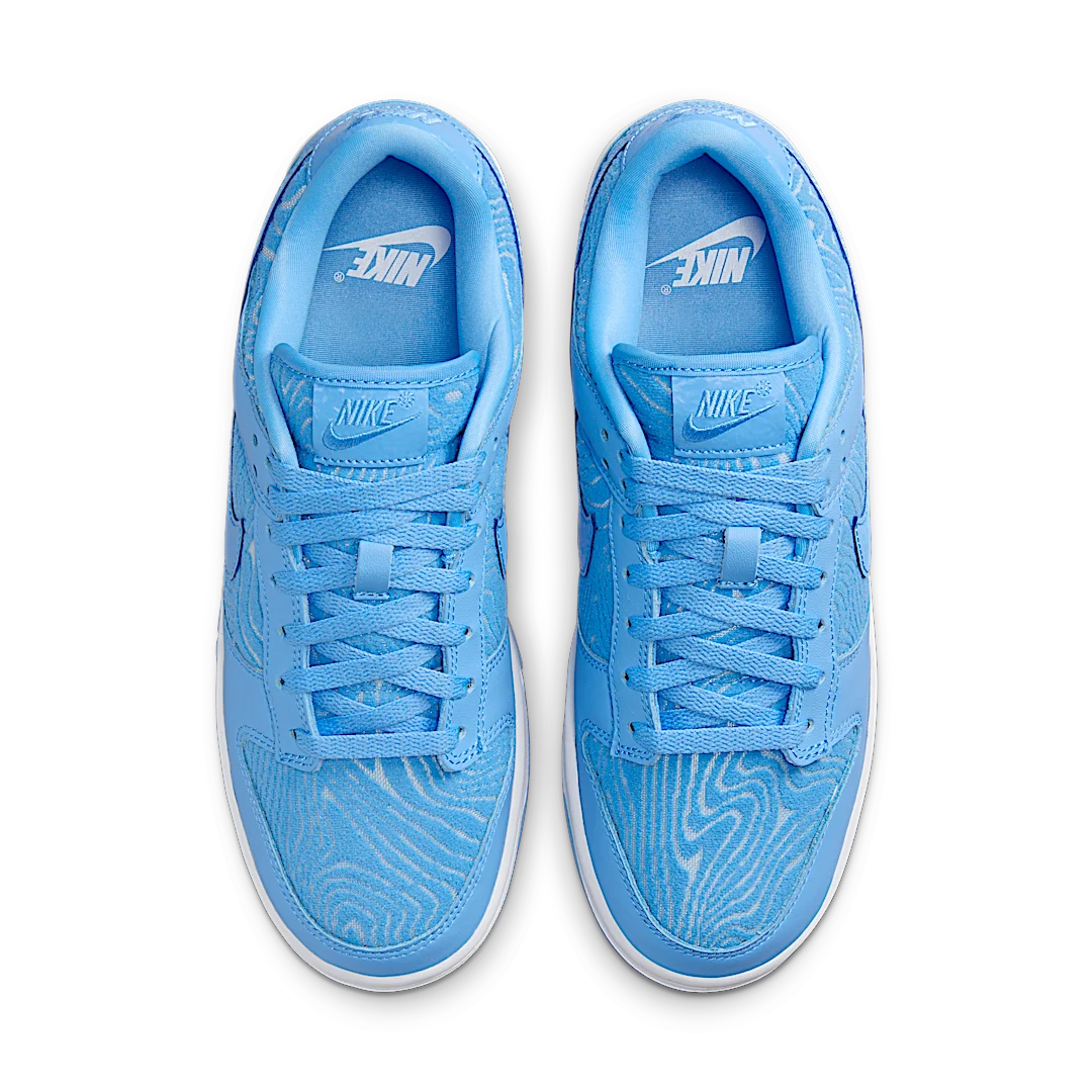 Overkicks - Nike Dunk Low Topography University Blue (FN6834-412) - par completo