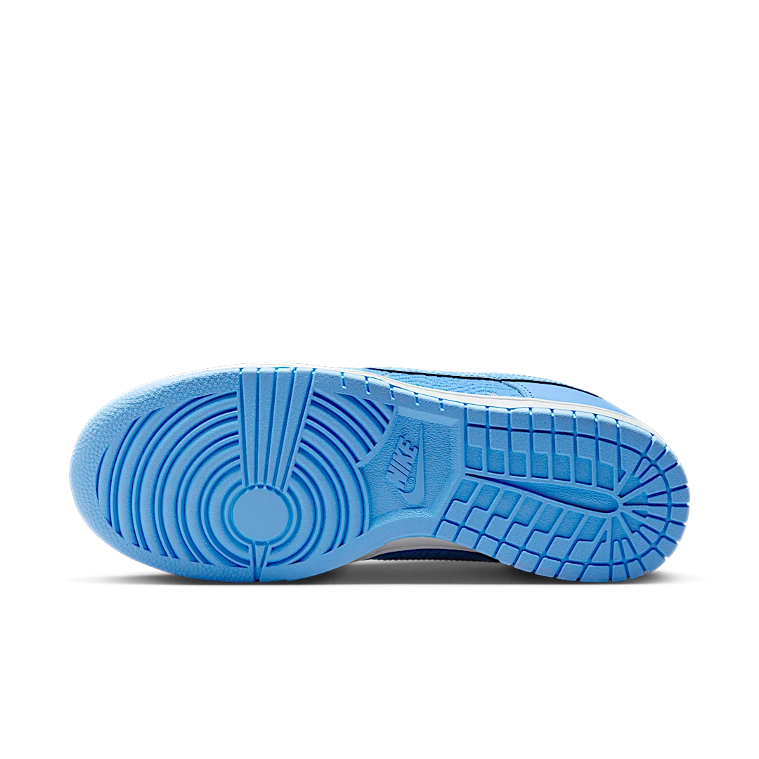 Overkicks - Nike Dunk Low Topography University Blue (FN6834-412) - detalle suela