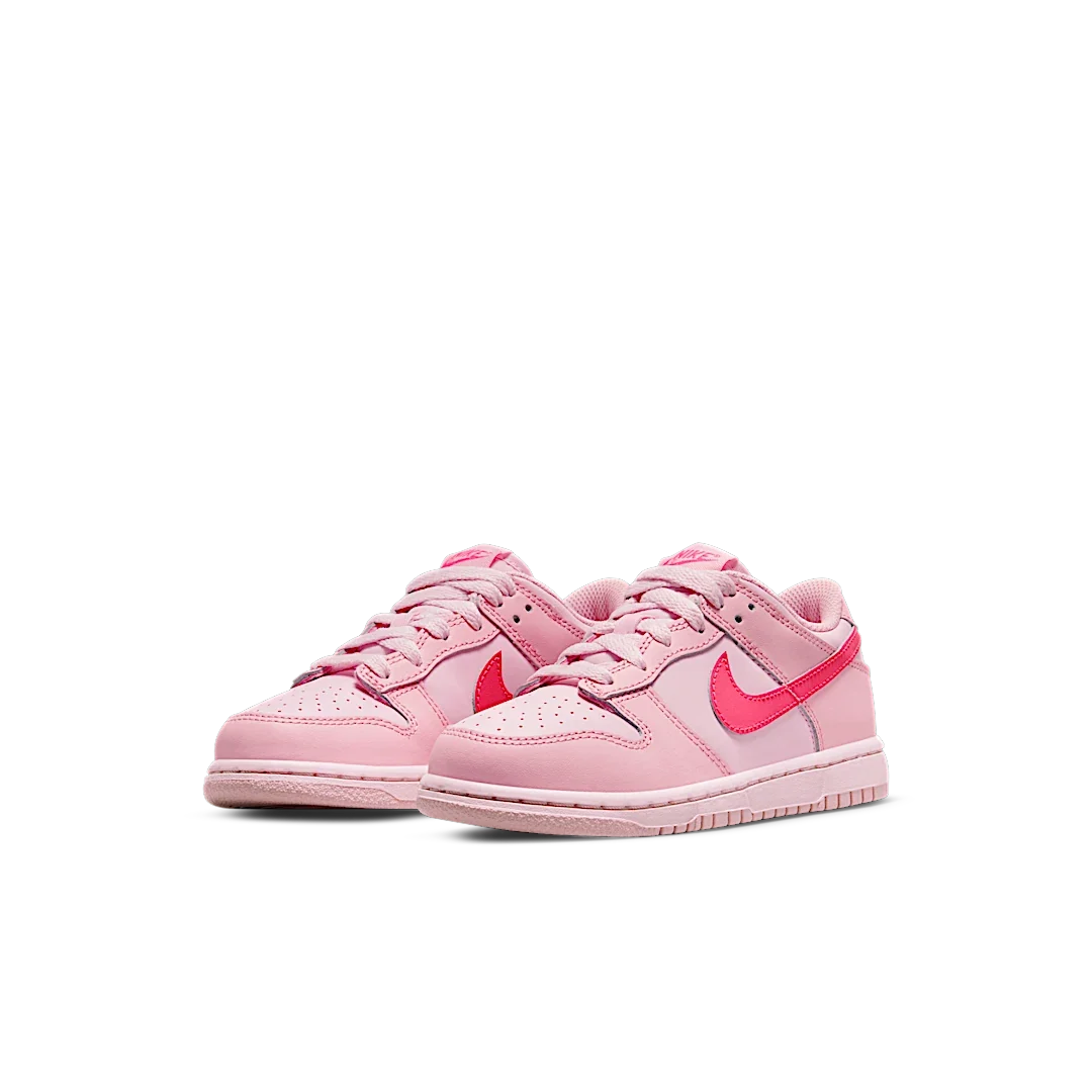 Overkicks - Nike Dunk Low Triple Pink (PS) (DH9756-600) - imagen 2