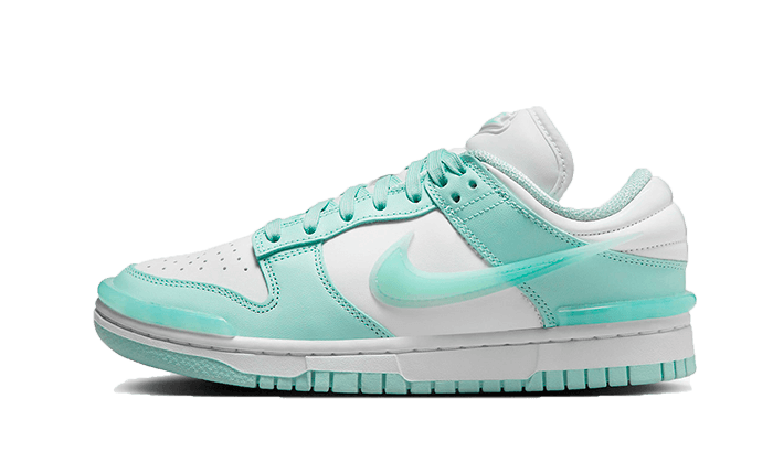 Overkicks - Nike Dunk Low Twist Jade Ice (DZ2794-101) - vista lateral