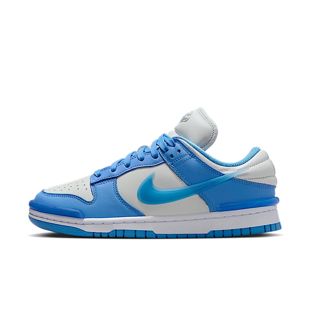 Overkicks - Nike Dunk Low Twist University Blue (DZ2794-002) - vista lateral